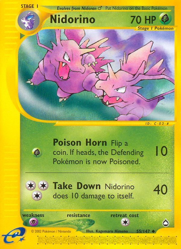 Nidorino Reverse Foil 