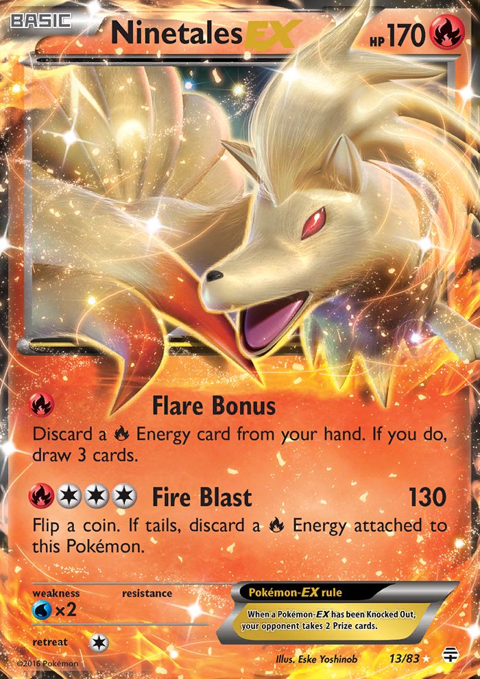 Ninetales EX Holo