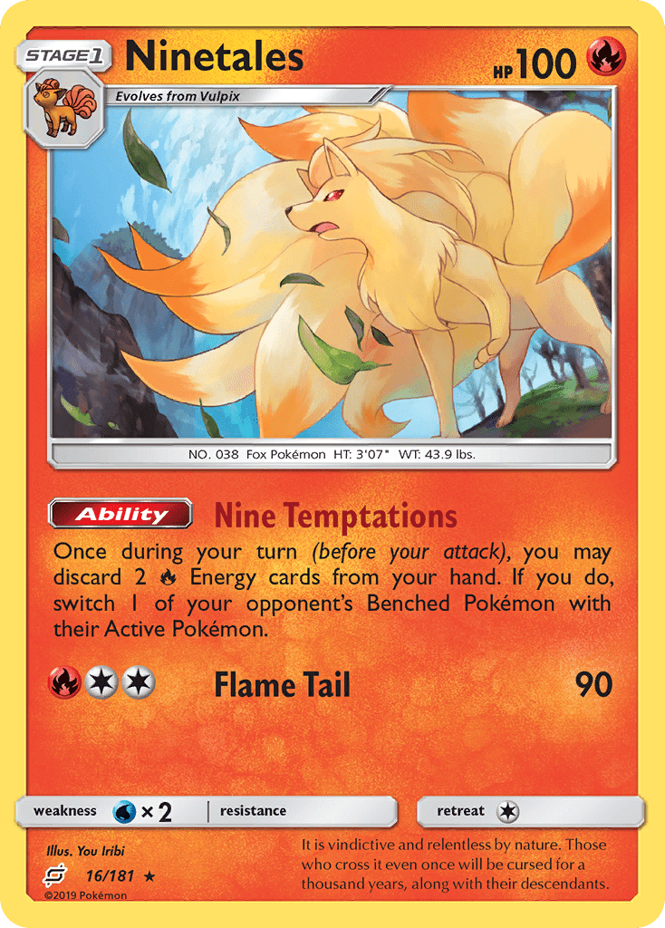 Ninetales Reverse Foil 