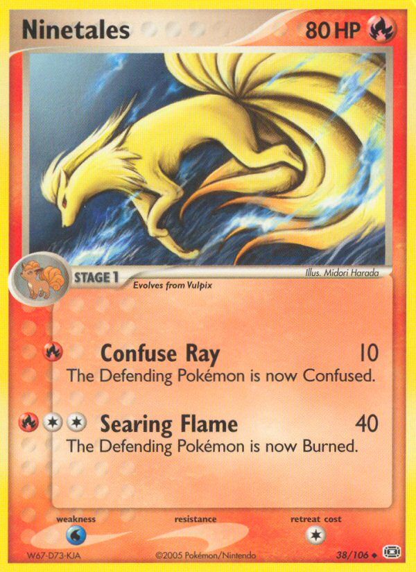 Ninetales Reverse Foil 