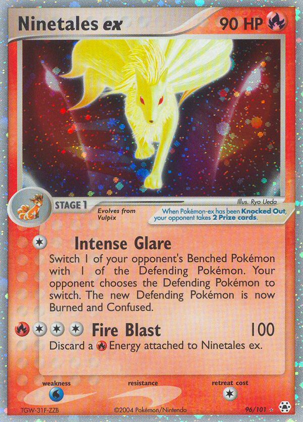 Ninetales EX Holo