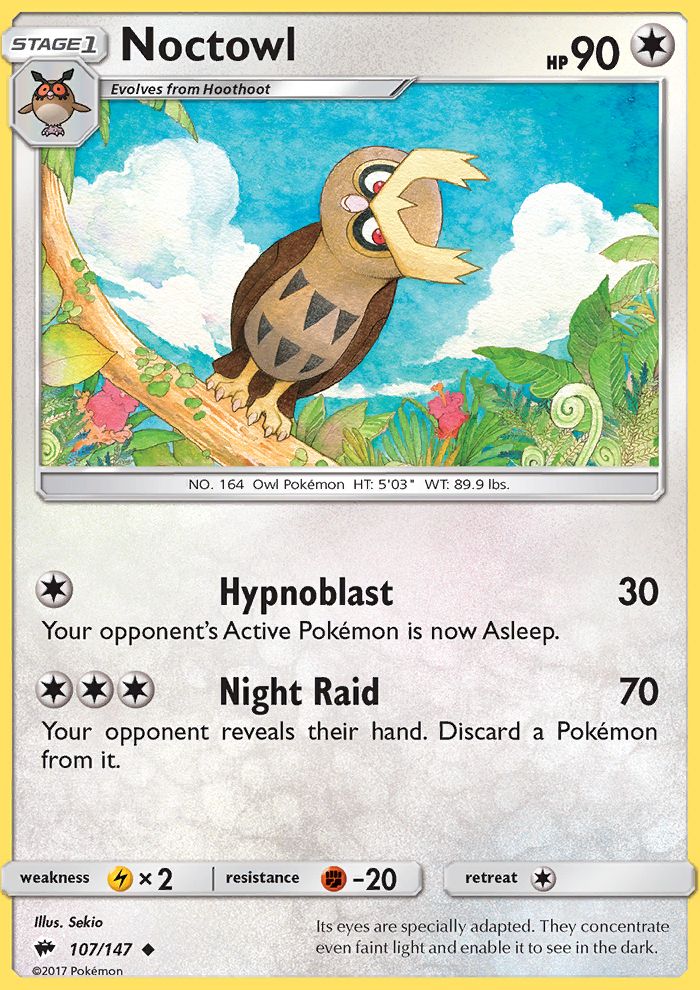 Noctowl Reverse Foil 