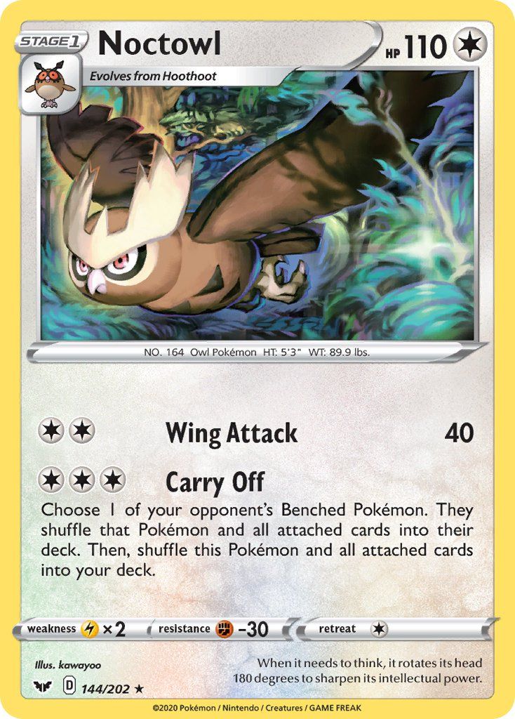 Noctowl Reverse Foil 