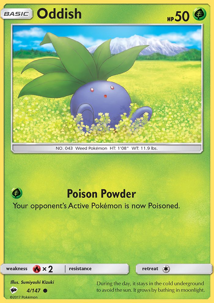 Oddish Reverse Foil 