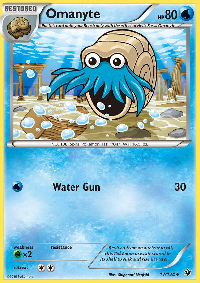 Omanyte Reverse Foil 