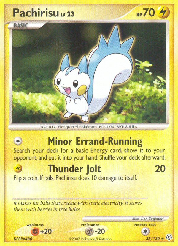 Pachirisu Reverse Holo 