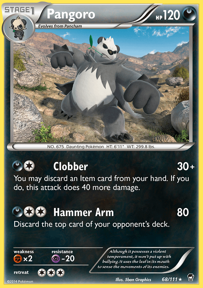 Pangoro Reverse Holo 