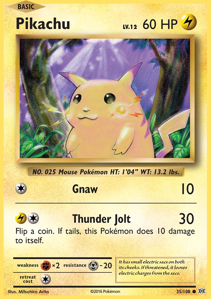 Pikachu Reverse Foil 