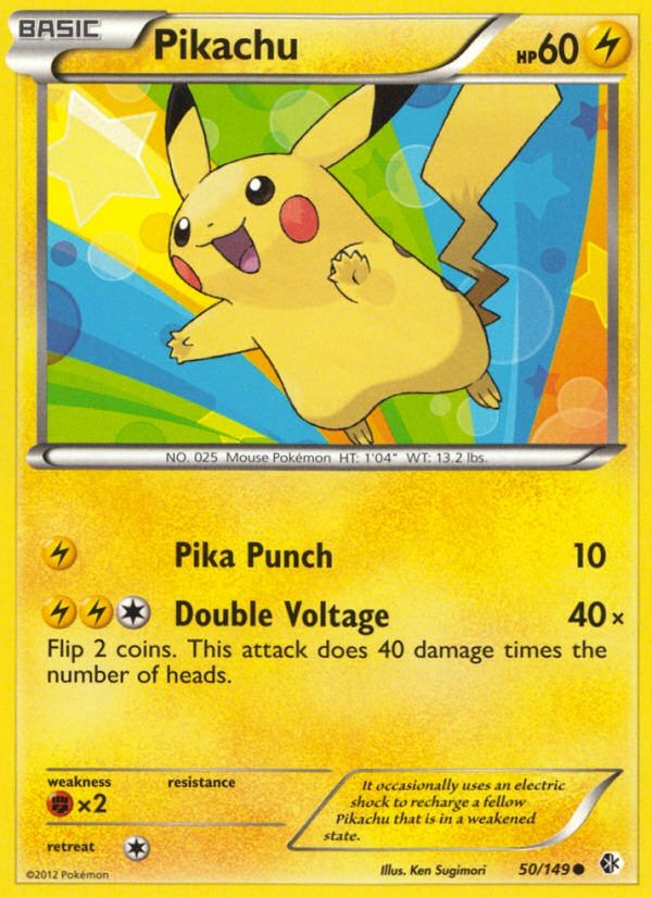 Pikachu Reverse Foil 