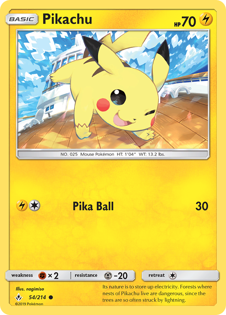 Pikachu Reverse Foil 