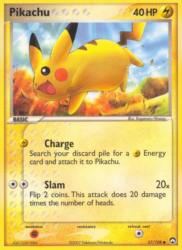 Pikachu Reverse Foil 