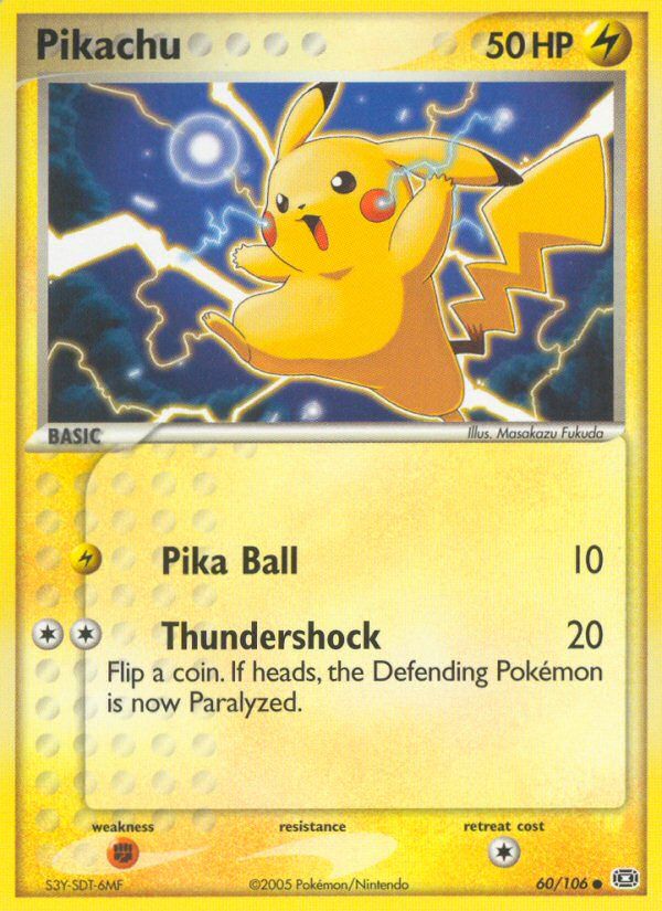 Pikachu Reverse Foil 