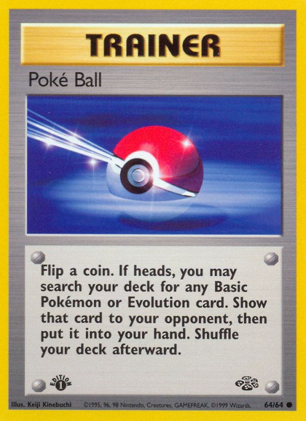 Poke Ball 1st Edition 