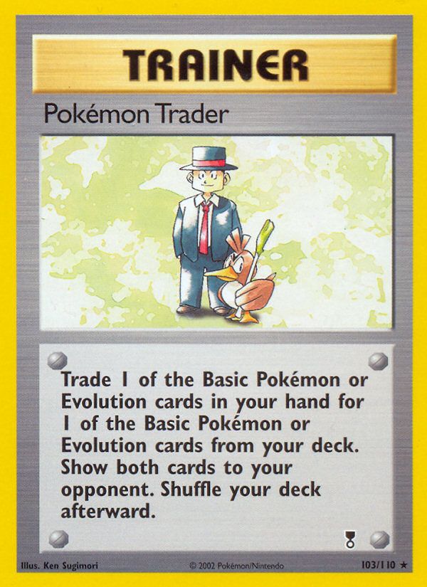 Pokemon Trader Reverse Foil 