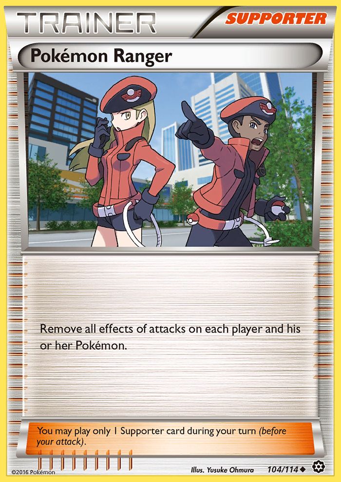 Pokemon Ranger Reverse Foil 