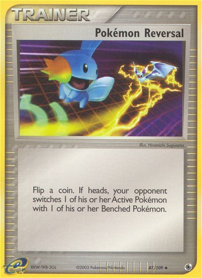 Pokemon Reversal Reverse Foil 