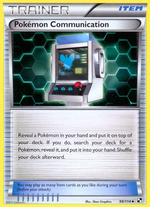 Pokemon Communication Reverse Foil 