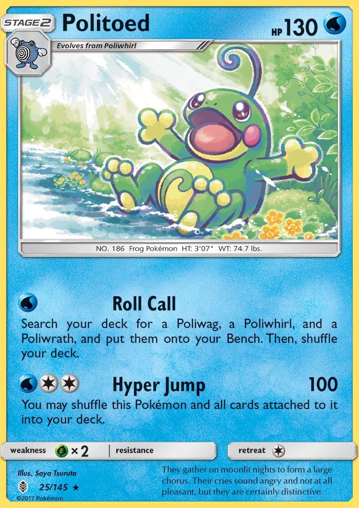 Politoed Reverse Foil 