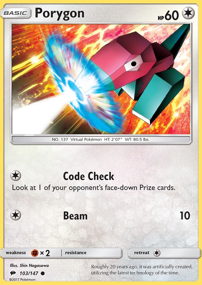 Porygon Reverse Foil 