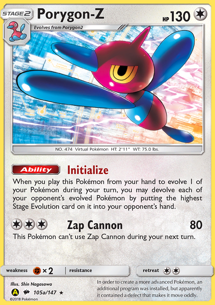 Porygon-Z Reverse Foil 