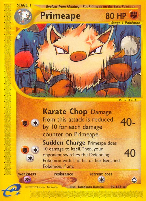 Primeape Reverse Foil 