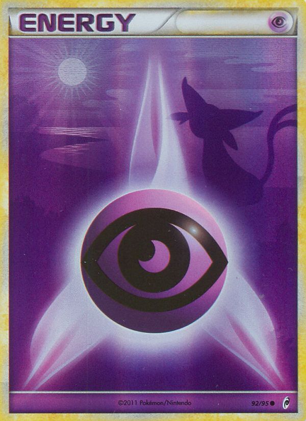 Psychic Energy Crosshatch-2011 Play! Pokemon Holo