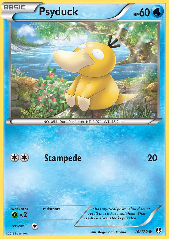 Psyduck Reverse Foil 