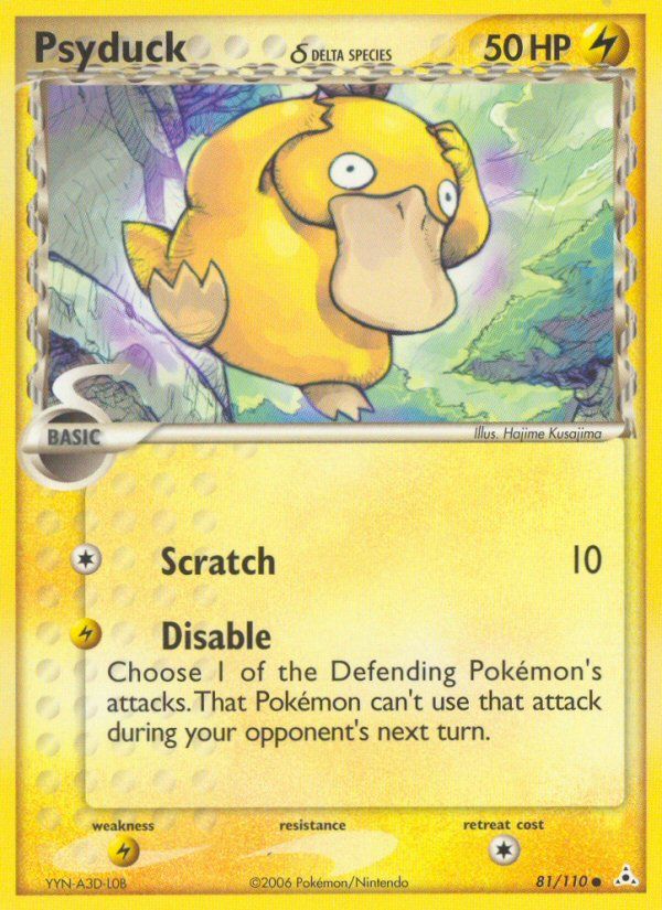 Psyduck Reverse Foil 