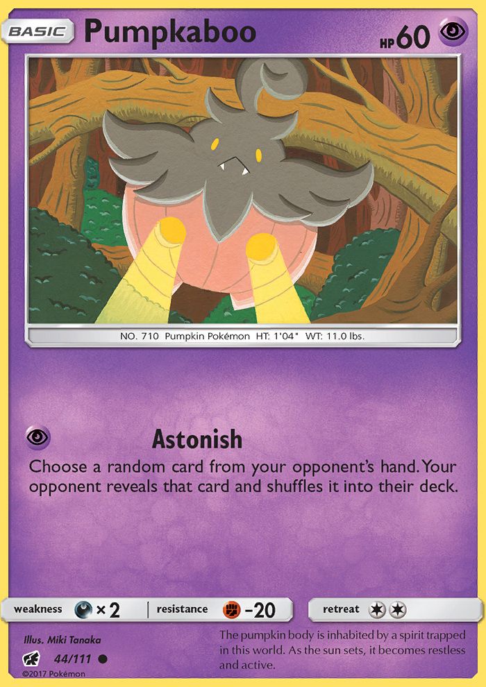 Pumpkaboo Reverse Foil 