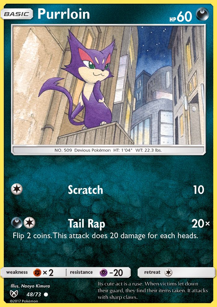 Purrloin Reverse Foil 