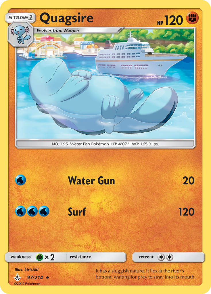 Quagsire Reverse Foil 