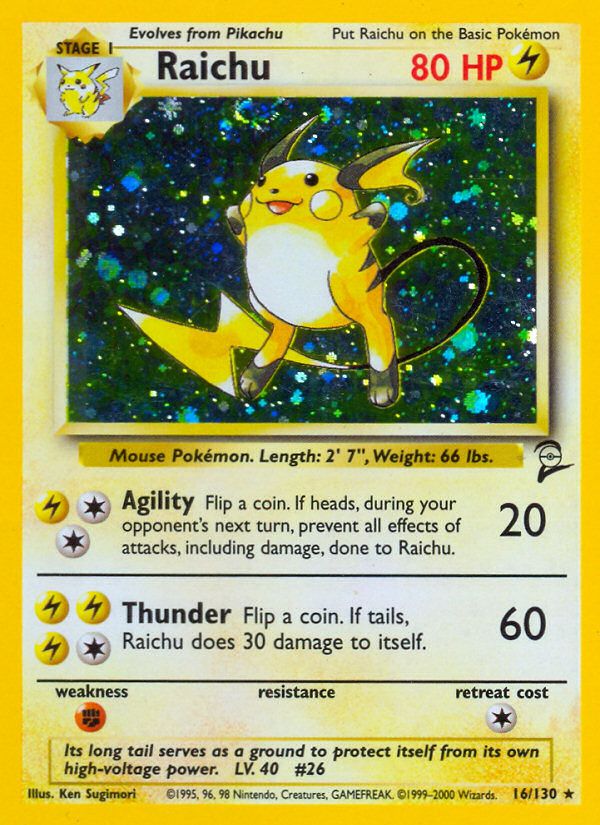 Raichu Holo