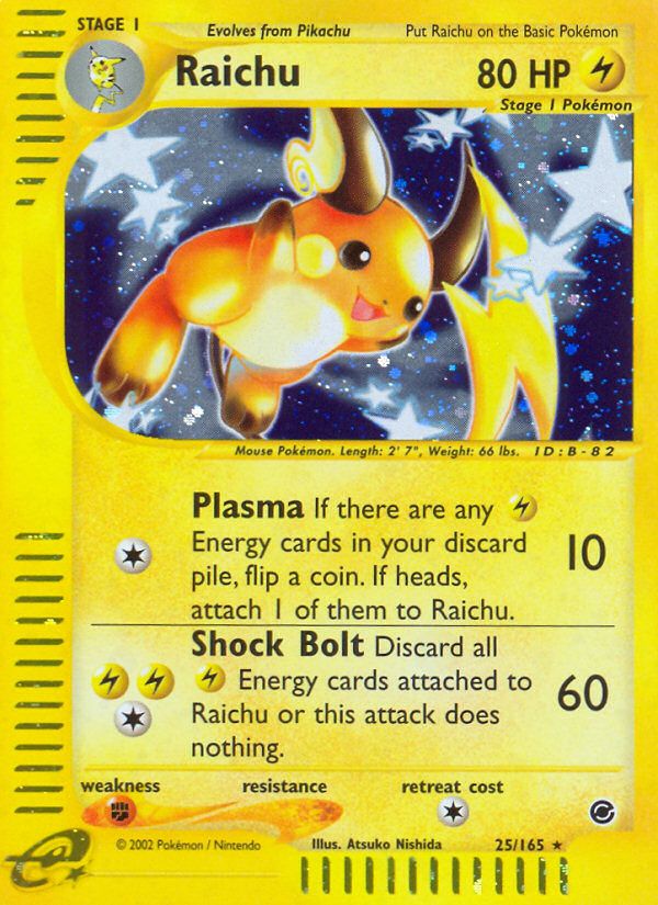 Raichu Holo