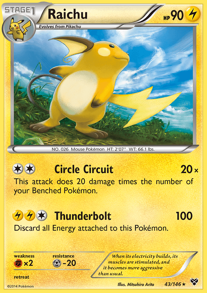 Raichu Holo