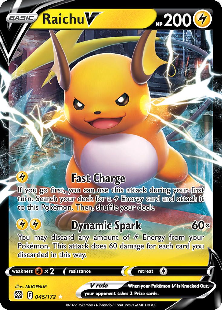 Raichu V Holo