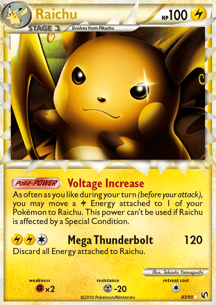 Raichu Holo