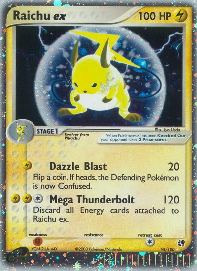 Raichu EX Holo