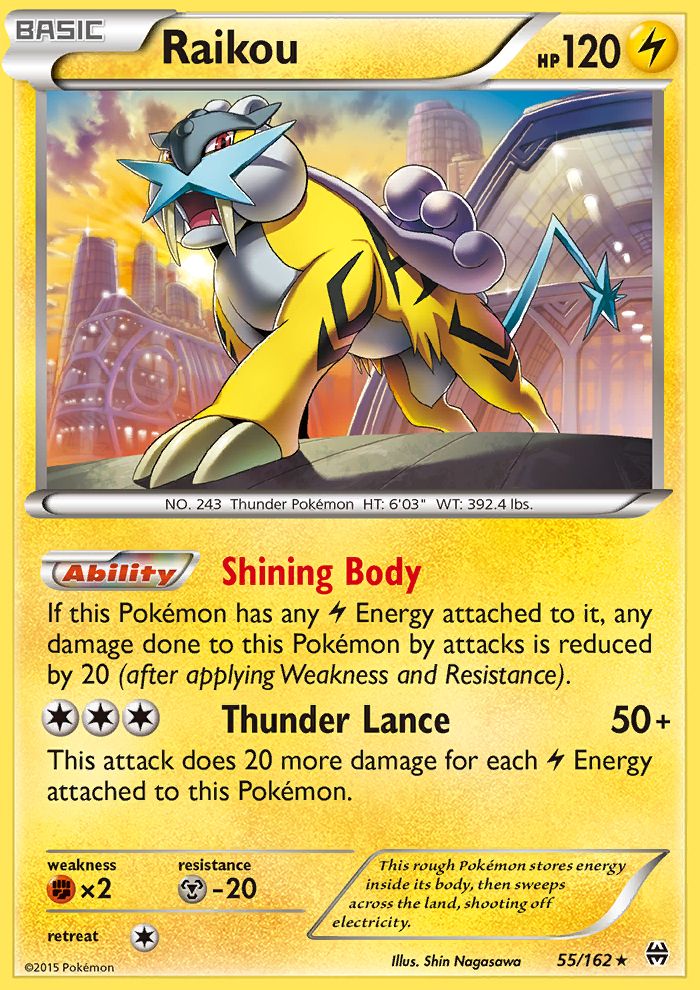 Raikou Reverse Foil 