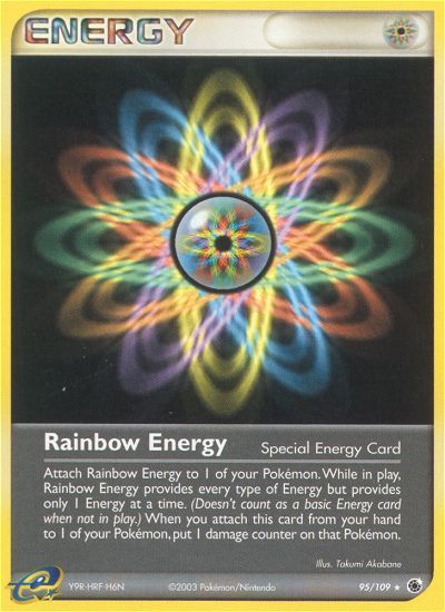 Rainbow Energy Reverse Foil 