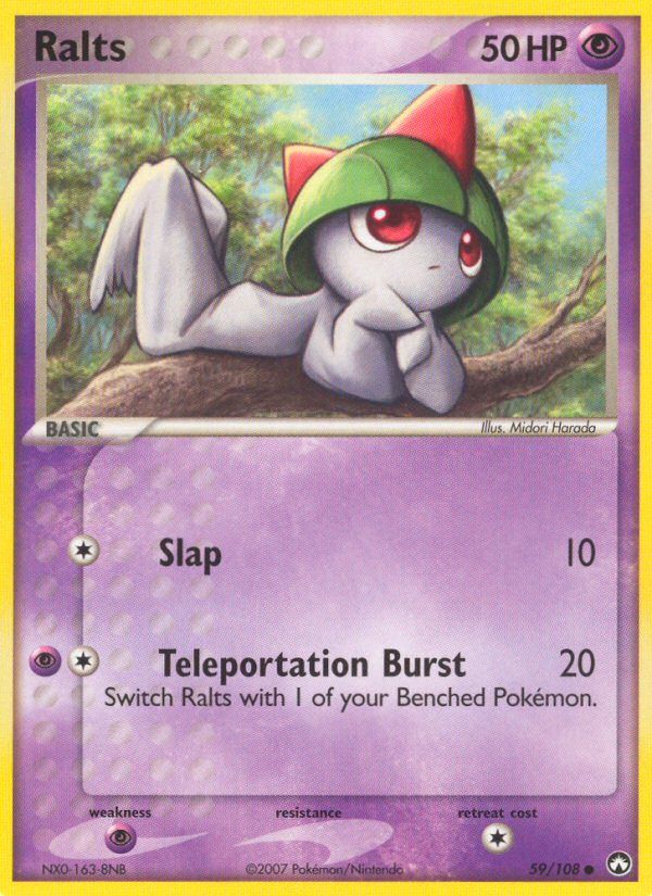 Ralts Reverse Foil 