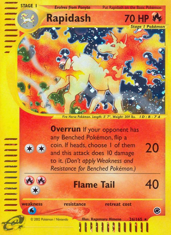 Rapidash Holo