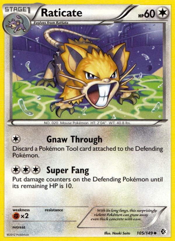 Raticate Reverse Foil 