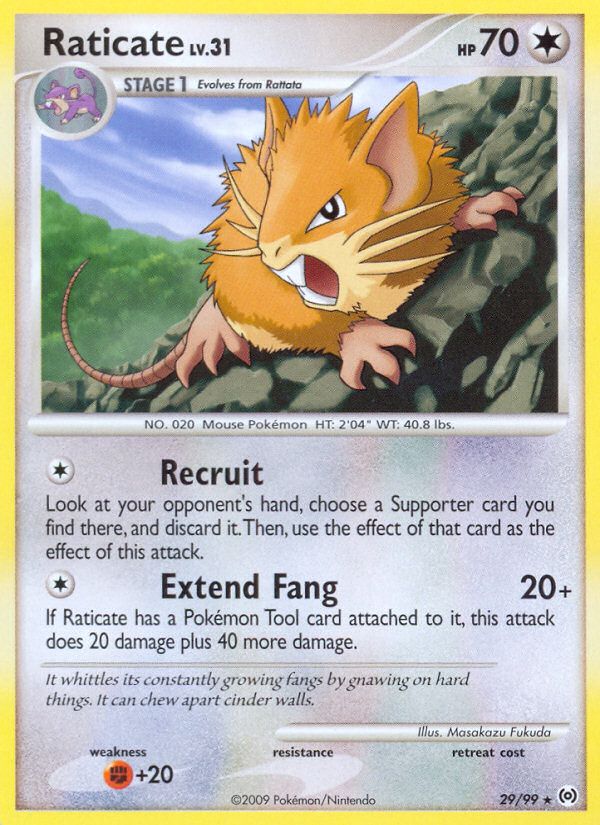 Raticate Reverse Foil 