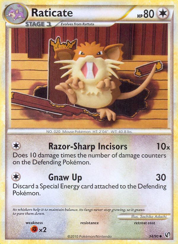 Raticate Reverse Foil 