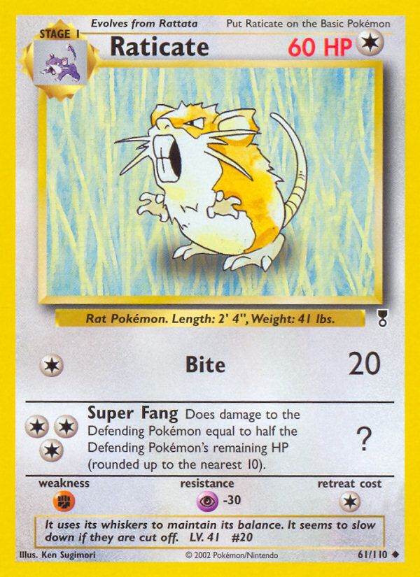 Raticate Reverse Foil 