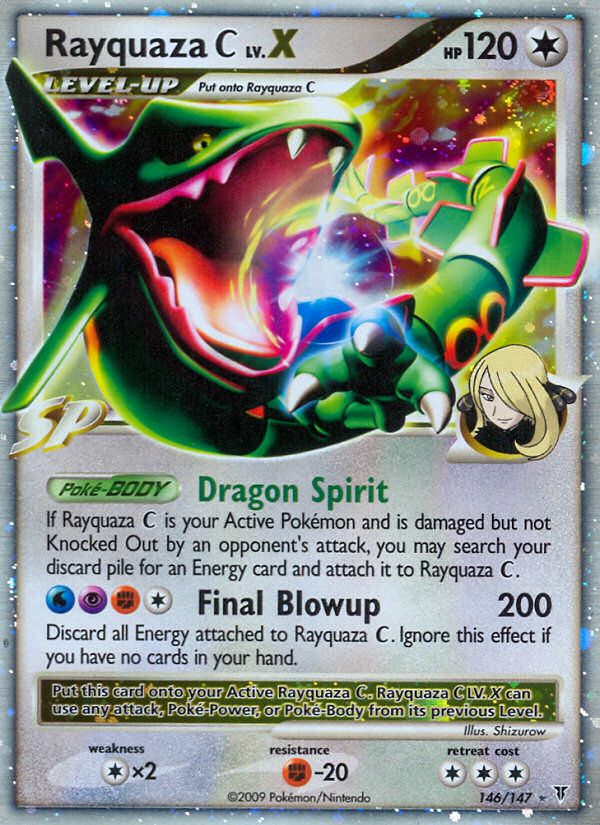 Rayquaza C LV.X Holo