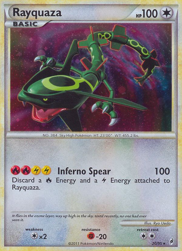 Rayquaza Reverse Foil 