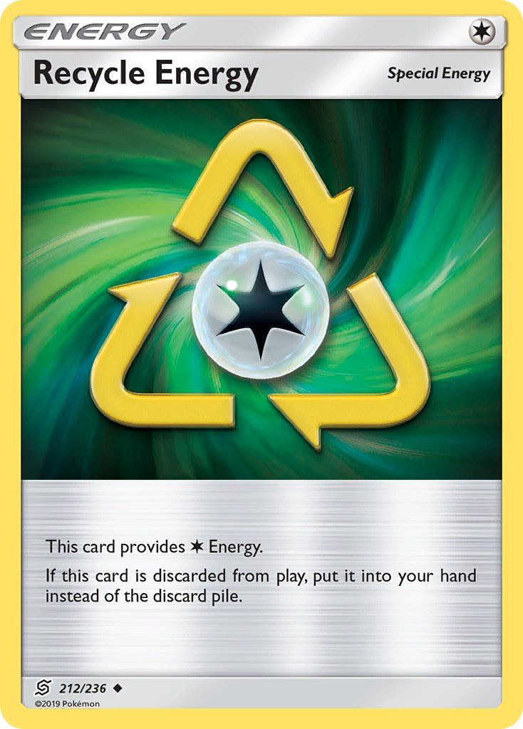 Recycle Energy Reverse Foil 