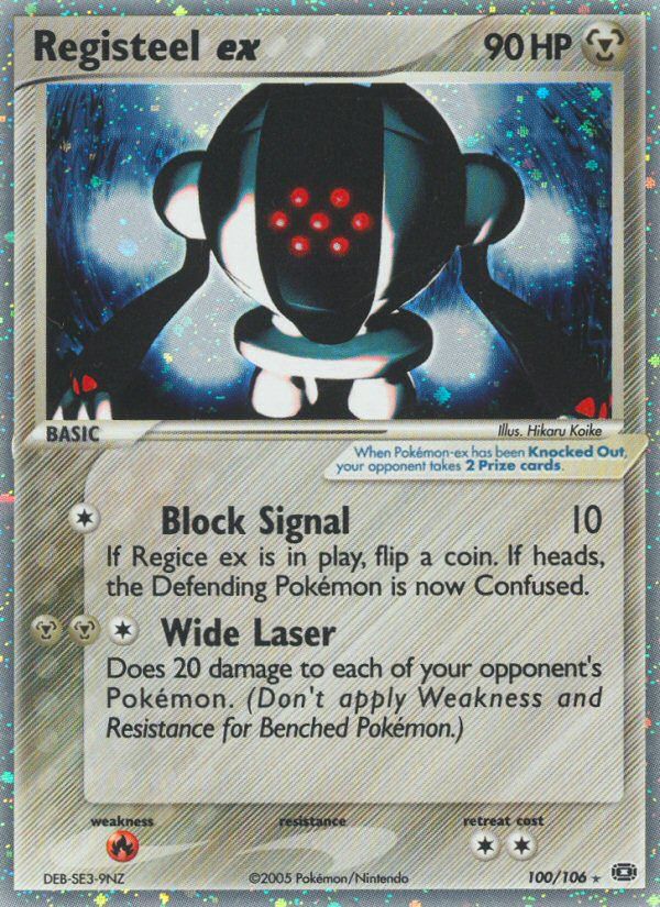 Registeel EX Holo