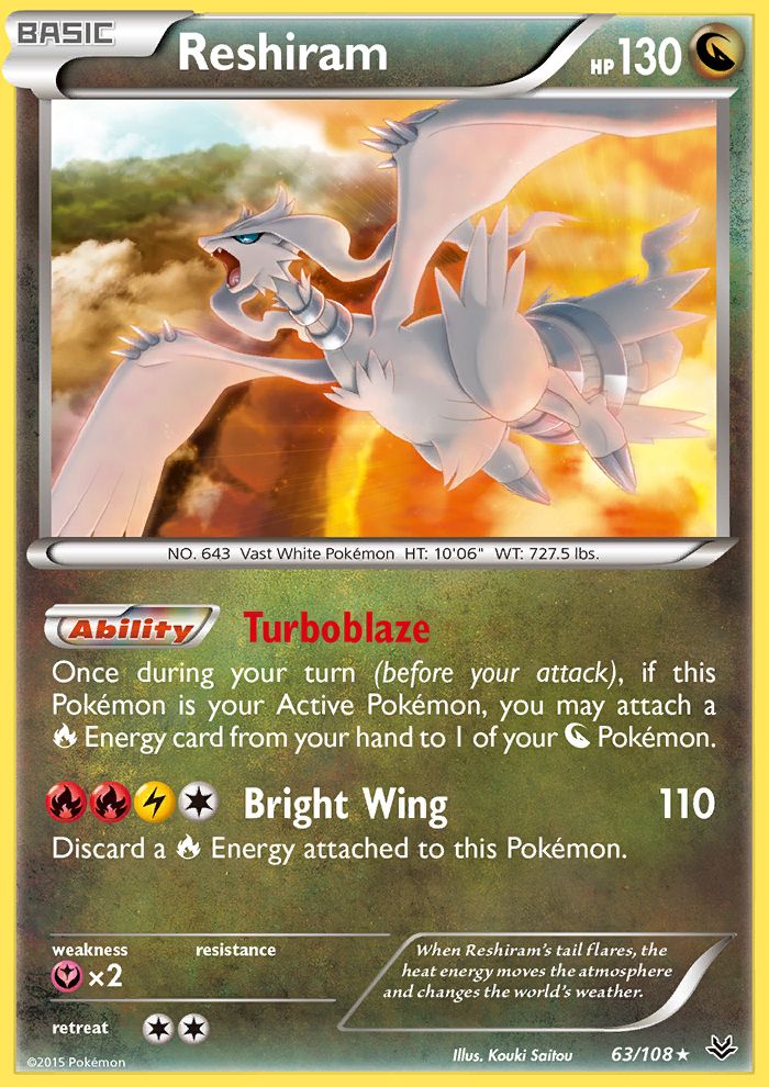 Reshiram Reverse Holo 